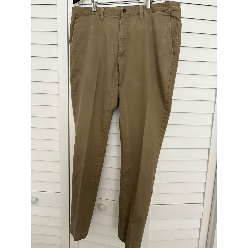 Michael Kors Khaki Pants Straight Leg Chinos Casual Trousers‎ Size 36